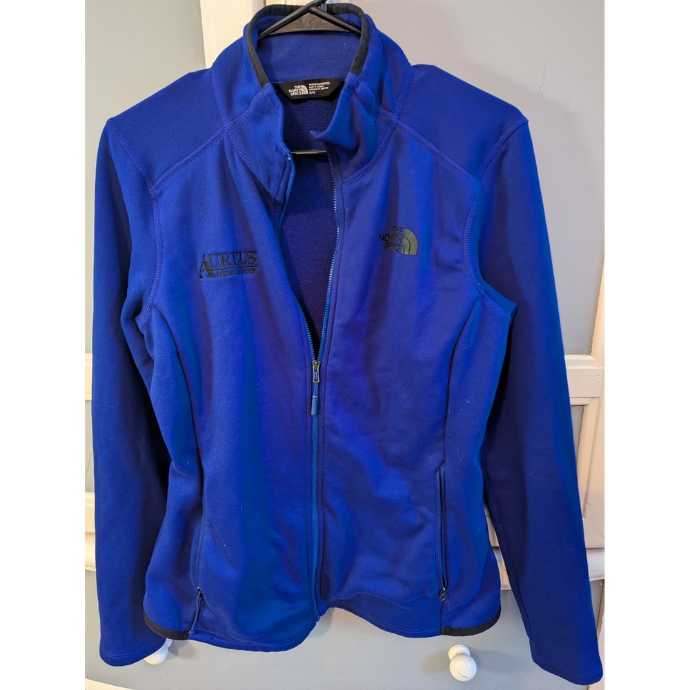 The North Face Womens Purple Full Zip Fleece Jacket Aureus Medical Group Size M